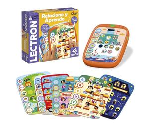 Diset Lectron Touch and Learn Relationo and Apprend, Jeu éducatif pour Enfants à partir de 3 Ans