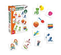 Diset Memo Photo Objets - Jeu éducatif de mémoire pour Les Enfants dès 3 Ans 68976
