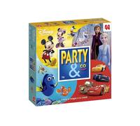Diset Party & Co. Disney Jeu de société Multi-Tests pour Enfants à partir de 4 Ans, Amusant avec Personnages Disney, idéal pour Le Jeu des Amis et de la Famille