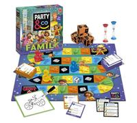 Diset - Party & Co Family, Jeu de société familiale Multi-Test à partir de 8 Ans