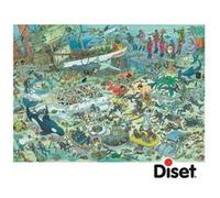 Diset Puzzle Comic 1000 pcs Au Fond de la mer Multicolore G