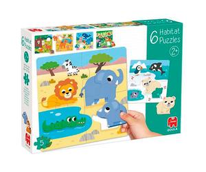 Diset Puzzle Goula 6 Habitats