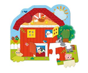 Diset Puzzle Goula Xxl 12 Pièces