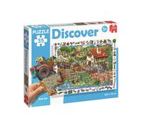 Diset Puzzle pour Enfants Discover Ferme