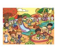 Diset puzzles 2 x 20 pieces parc et aire de jeux 69981 G