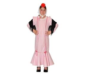 Disfraces Llopis Costume de Chulapa rose pour fille