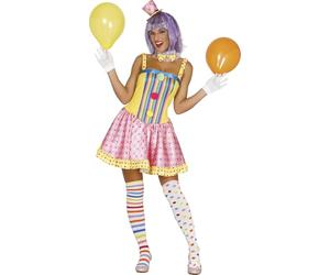 DISFRAZ ADULTA PAYASA TALLA 42-44