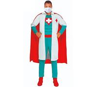 DISFRAZ ADULTO DOCTOR SÚPERHÉROE TALLA 52-54