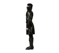 Disfraz - Costume de Vampire Classique pour Adulte avec Chemise Rouge et Cape Noire - Taille M-L