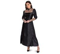 DISGUISE 123819B Costume de sorcière Yennefer pour adulte, noir, M