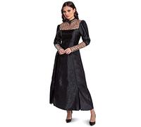 DISGUISE 123819E Costume de sorcière Yennefer pour adulte, noir, taille L