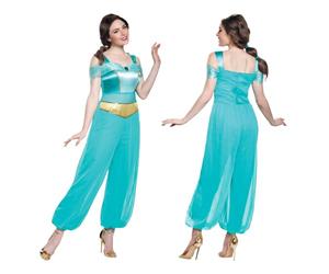 DISGUISE 140419B-EU Déguisement de princesse Disney classique pour adulte (UE) Bleu