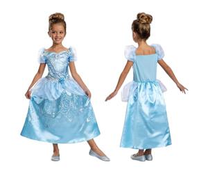 DISGUISE 156049K-EU Déguisement Cendrillon classique Taille XS (3T-4T), 3-4 ans