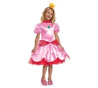 DISGUISE 158689M-15L-6 Déguisement de princesse Peach Intl, taille XS (3T-4T), 3-4