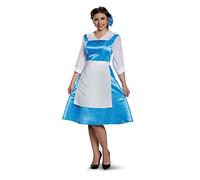 Disguise Adult Belle Blue Fancy Dress Costume Dress Medium
