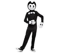 DISGUISE Bendy & The Ink Machine 91477G-15L Déguisement classique unisexe pour enfant Noir