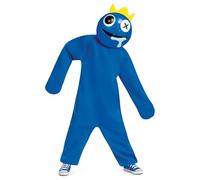 Disguise Blue Costume for Kids, Official Rainbow Friends Costume with Headpiece, Child Size (7-8)