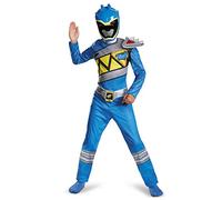 Disguise Blue Ranger Dino Charge Classic Costume, Medium (7-8) by Disguise