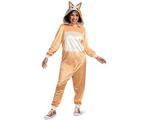 Disguise Bluey Costume de piment pour adulte, chilli, Large (12-14) US