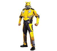 Disguise Bumblebee Movie Adult Bumblebee Muscle Fancy Dress Costume X-Large