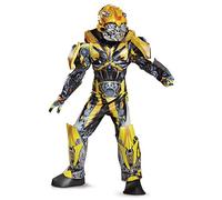 Disguise Bumblebee Movie Prestige Costume, Yellow, Medium (7-8)