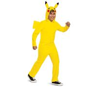 Disguise 94703J-EU-V2 Pikachu Combinaison classique unisexe pour enfant Multicolore Taille XL/EG/TG (14-16)