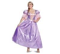 DISGUISE Costume classique de Raiponce Deluxe pour femme, violet, 46-48