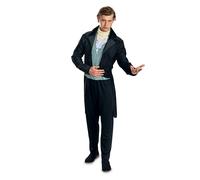 Disguise Bridgerton Brother Costume, Official Bridgerton Adult Halloween Costume with Top and Pants, Adult Size (42-46)