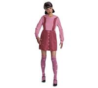 Disguise Costume de Squid Game 2 Young Hee, déguisement officiel Netflix pour adulte, rouge, vert clair, avec perruque et chaussettes, taille XL (46-48)