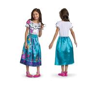 DISGUISE Costume Disney Encanto Mirabel sous licence officielle Disney, idéal pour les fans d'Encanto, comprend une robe multicolore avec détails papillon sur les épaules, 4-6 ans