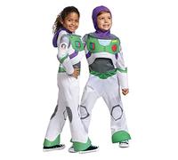 Disguise Costume Disney Pixar l'Éclair Buzz Space Ranger pour enfants, costume officiel Disney l'Éclair pour enfant, taille XS (3T-4T)