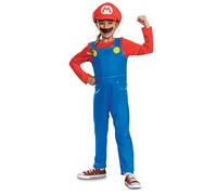 Disguise Déguisement enfant Super Mario Elevated – Licence officielle – Bleu 4-6 ans