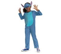 Disney Lilo & Stitch - Déguisement Enfant Stitch avec Détails Authentiques - Taille M 7 à 8 Ans - Licence Officielle du Film d’Animation - Costume de Jeu