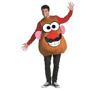 Disguise Costume officiel de Mme Mr Patate pour adulte, costume de pomme de terre pour adulte, costume Toy Story pour adultes, déguisement d'Halloween, Noël, homme et femme, taille XL