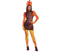 Disguise Costume officiel Disney Pixar Elemental pour femme, Élémentaire, Medium(8-10) US