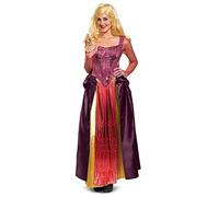 Disguise Costume Sarah Sanderson pour femme, costume officiel Disney Hocus Pocus, Sarah, Women's Size Medium (8-10)