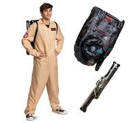 Disguise Costume unisexe pour adulte Ghostbusters, combinaison officielle Deluxe Ghostbuster, comme indiqué, taille XL (50-52)