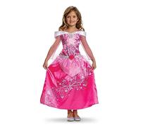 Disguise Déguisement 100 ème Anniversaire - Costume de Belle - Robe Rose Disney - pour Enfants de 6 à 7 Ans - Filles - 156029M-EU