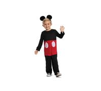 Disney Officiel - Déguisement enfant Mickey classique - Matériau très doux - Taille XS