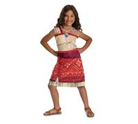 Disney Moana Fancy Dress for Kids, Official Moana by Disguise, Printed Detailed