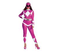 Déguisement Power Ranger Rose Adulte - Power Rangers Mighty Morphin