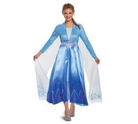 Disguise Dguisement de luxe Disney Elsa La Reine des Neiges 2 pour femme Bleu Taille M