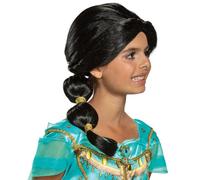 Disguise Disney Aladdin Jasmine Perruque Princesse Enfant Tressée Costume 21604