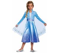 Disguise Disney Déguisement Reine des Neiges pour fille, robe Elsa La Reine des Neiges pour fille, Elsa La Reine des Neiges, Déguisement pour fille, Taille M