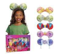 DISGUISE Disney Princess - Licence Officielle Accessoire Oreilles de Princesse Réf. 167669-20L - Noir - Serre-Tête Costume Déguisement Fille - Détails Inspirés Personnages Disney - Taille Unique