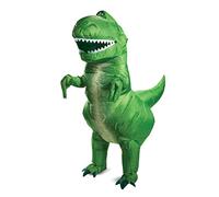 Disguise Disney Toy Story 4 Rex Costume gonflable pour adulte, vert, taille unique