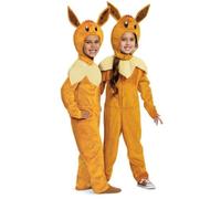 DISGUISE EEVEE 140419N-EU Déguisement et accessoires Pokémon pour enfant Marron, 4-6 ans