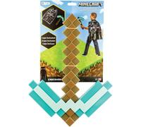 Disguise Ensemble de déguisement Minecraft Pioche en diamant & cape d'Enderman pour enfants, sous licence officielle, comprend une pioche et une cape inspirées du jeu emblématique, déguisement jeu vid