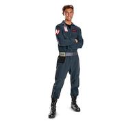 Disguise Ghostbuster Engineer Costume, Deluxe Official Ghostbusters Frozen Empire Halloween Costume Jumpsuit, Size L/XL