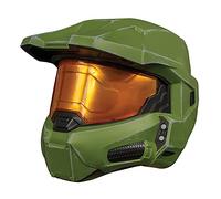 Disguise Halo Master Chief Casque complet avec visière pour enfant, accessoire de costume officiel Halo Infinite, taille unique